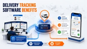 delivery tracking software benefits