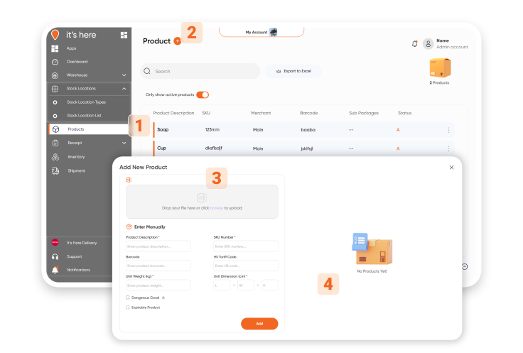 It’s Here Fulfillment WMS Key Features User Manual