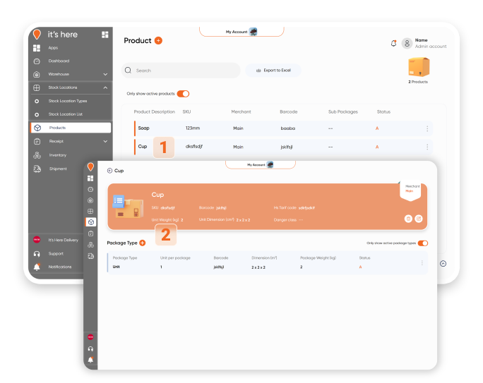 It’s Here Fulfillment WMS Key Features User Manual