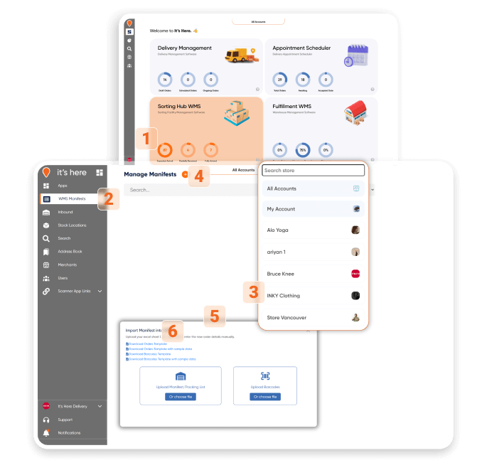 it’s here Sorting Hub WMS User Manual Guide