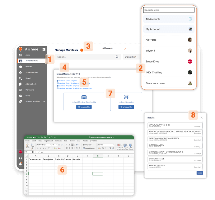 it’s here Sorting Hub WMS User Manual Guide