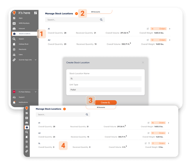 it’s here Sorting Hub WMS User Manual Guide