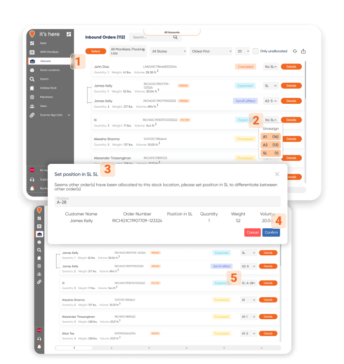 it’s here Sorting Hub WMS User Manual Guide