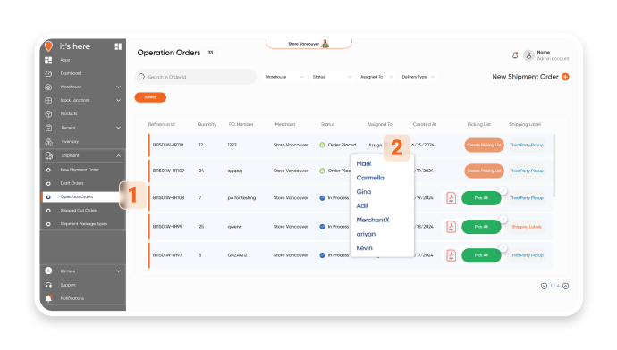 It’s Here Fulfillment WMS Key Features User Manual