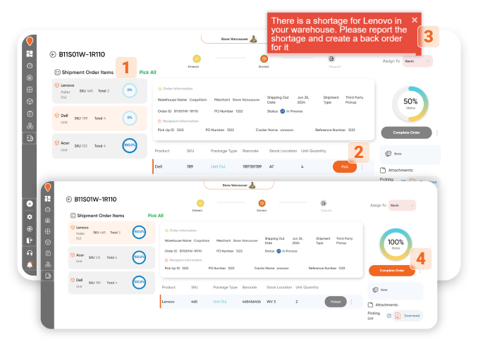 It’s Here Fulfillment WMS Key Features User Manual