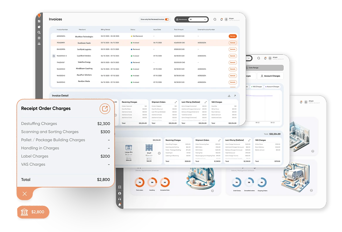 3PL Billing & Invoicing