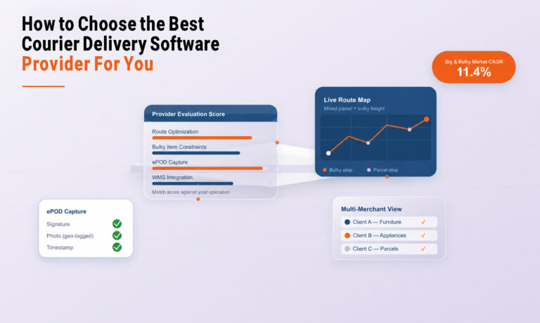 best courier delivery software for bulky items