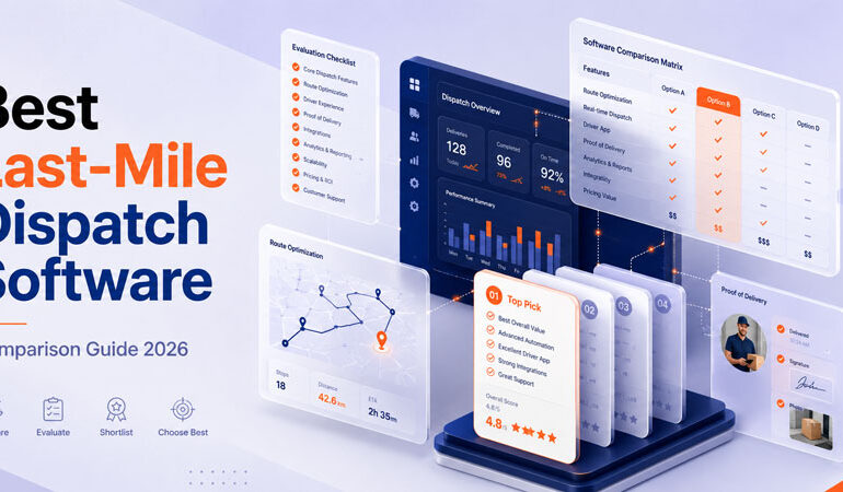 best dispatch management software for last mile delivery
