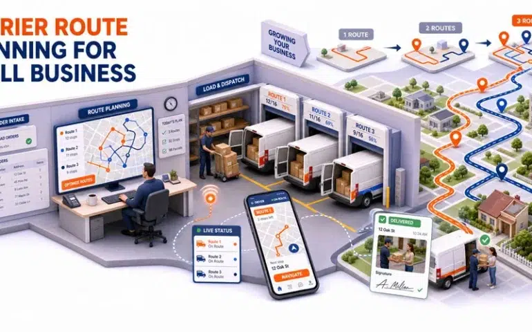 courier route planning software for small business
