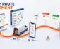 how delivery route management software works