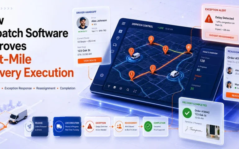 courier dispatch software for small business