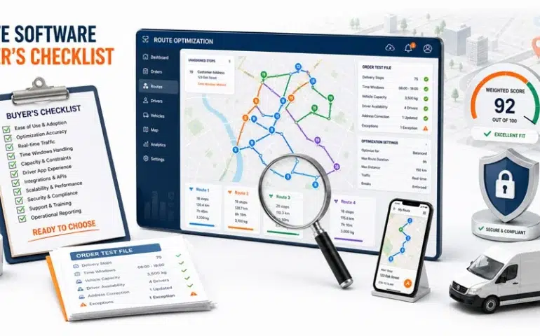 how to choose route optimization software