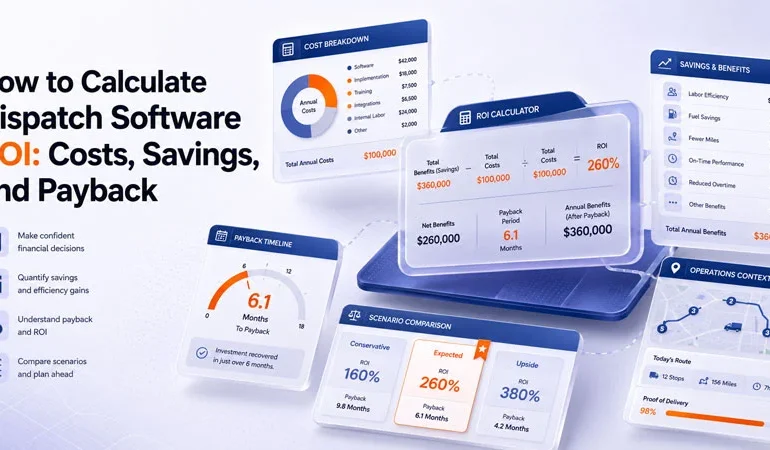 dispatch software ROI