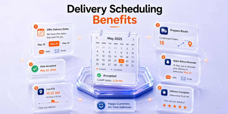 delivery scheduling benefits