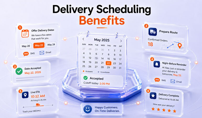 delivery scheduling benefits