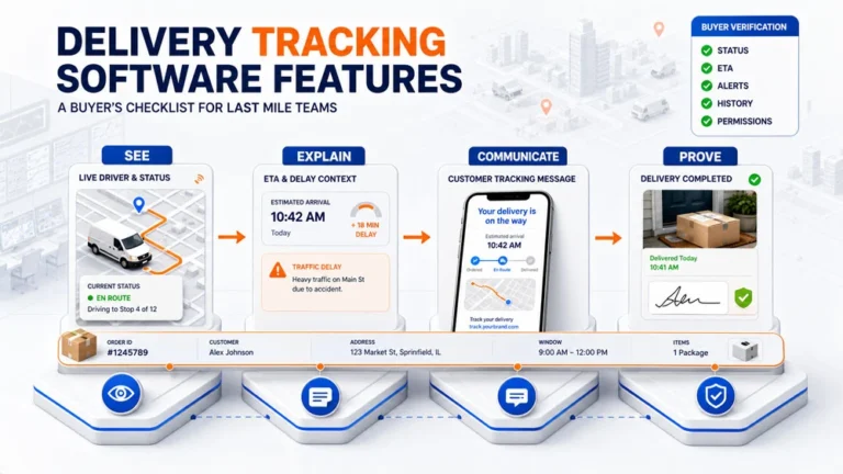 delivery tracking software features
