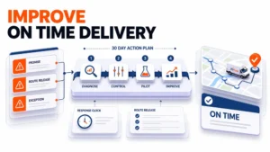 how to improve on time delivery