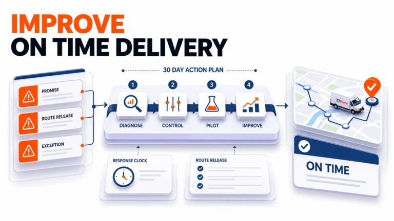 how to improve on time delivery
