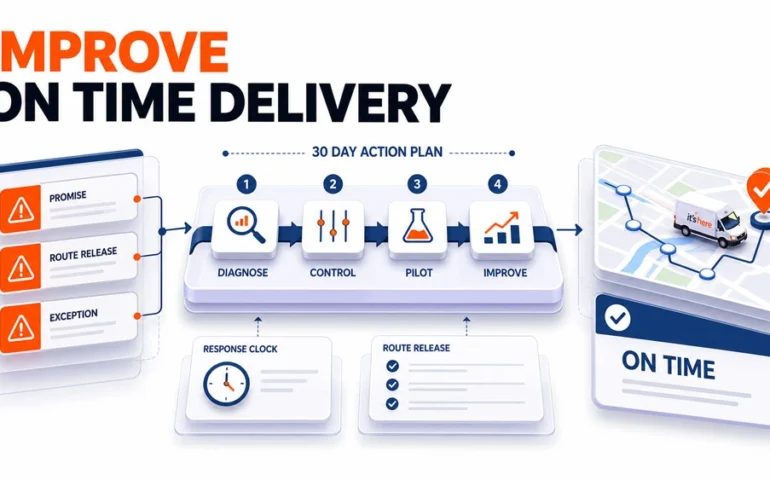 how to improve on time delivery