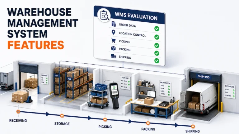 warehouse management system features