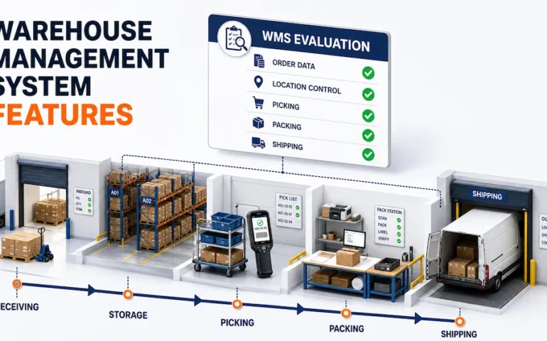 warehouse management system features