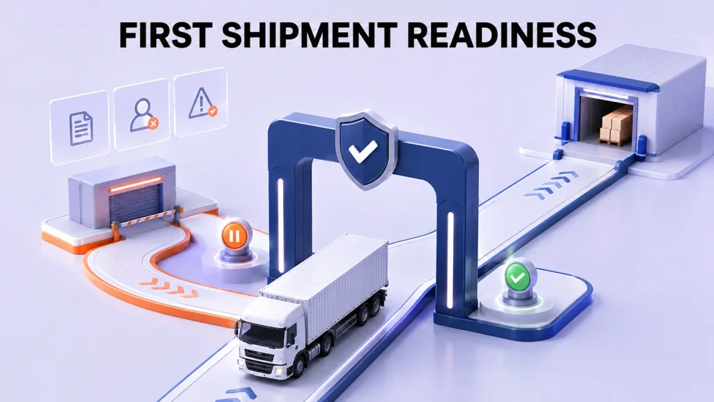 Decide Whether a Carrier Is Ready for the First Shipment